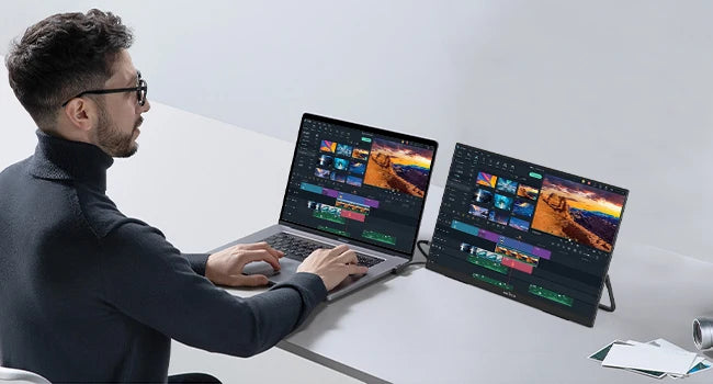 for InnoView 2K 180HZ Portable Monitor, 18'' OD Gameplus 2560x1600 QHD 100% sRGB Portable Gaming Monitor Cell Phone PC Loptop Ex