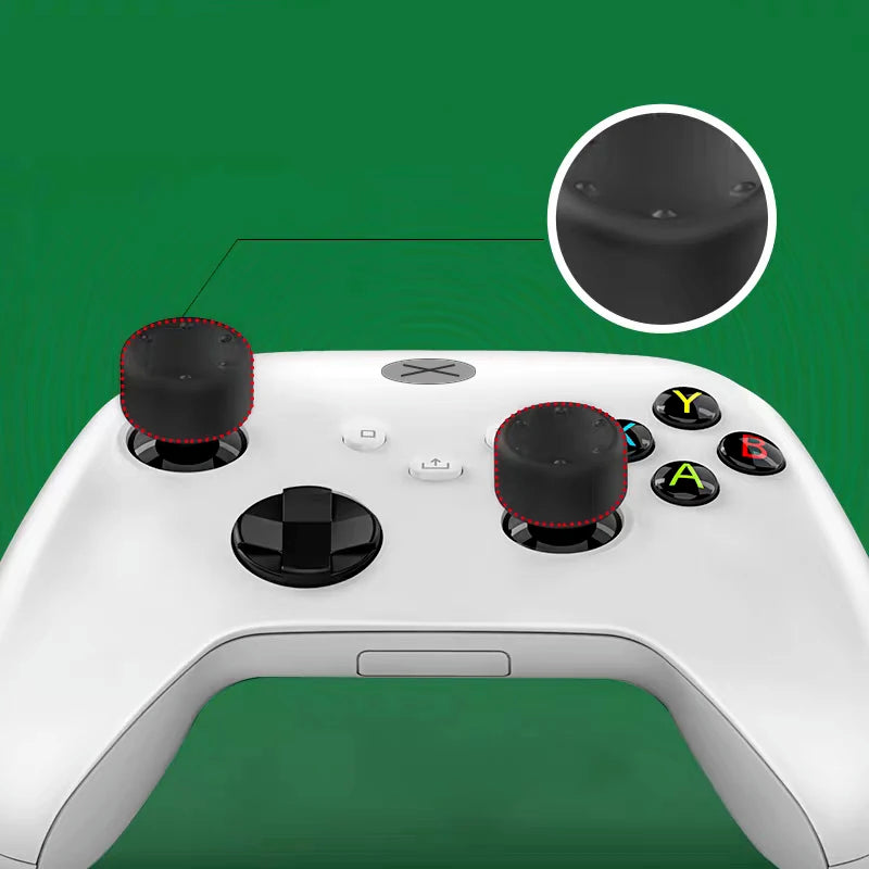 DATA FROG 8Pcs Controller Thumb Stick Grip Cap For PS5 Silicone Anti-Slip Analog Rubber Cap For PS4/Xbox Series X/S Accessories