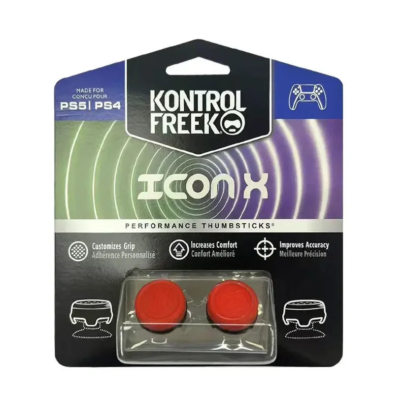 Freek Galaxy thumb grips with high performance for Playstation4 Playstation5 analog joystick controller in medium range shooting