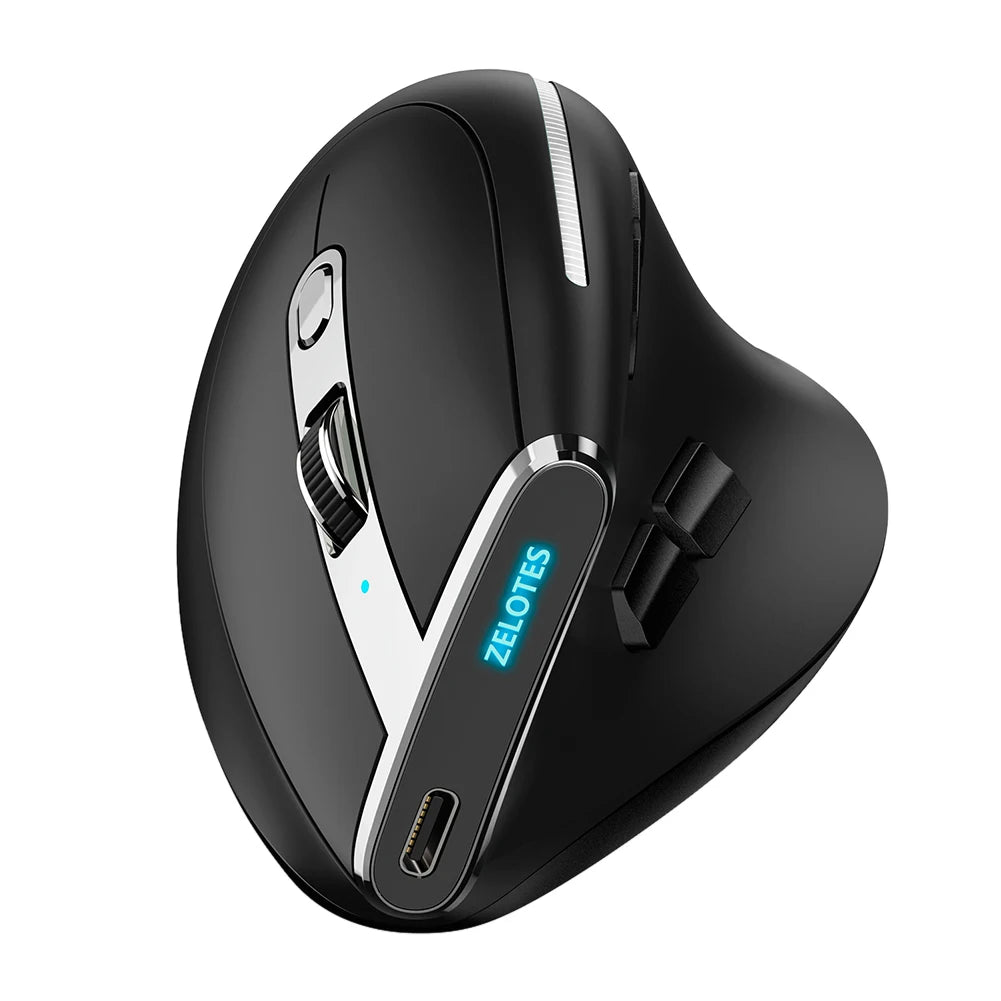 F-26C 2.4GHz Wireless Gaming Mouse 6 Buttons 3200DPI Ergonomic Optical Mice Optical Gaming Computer Mouse for PC Laptop Gaming