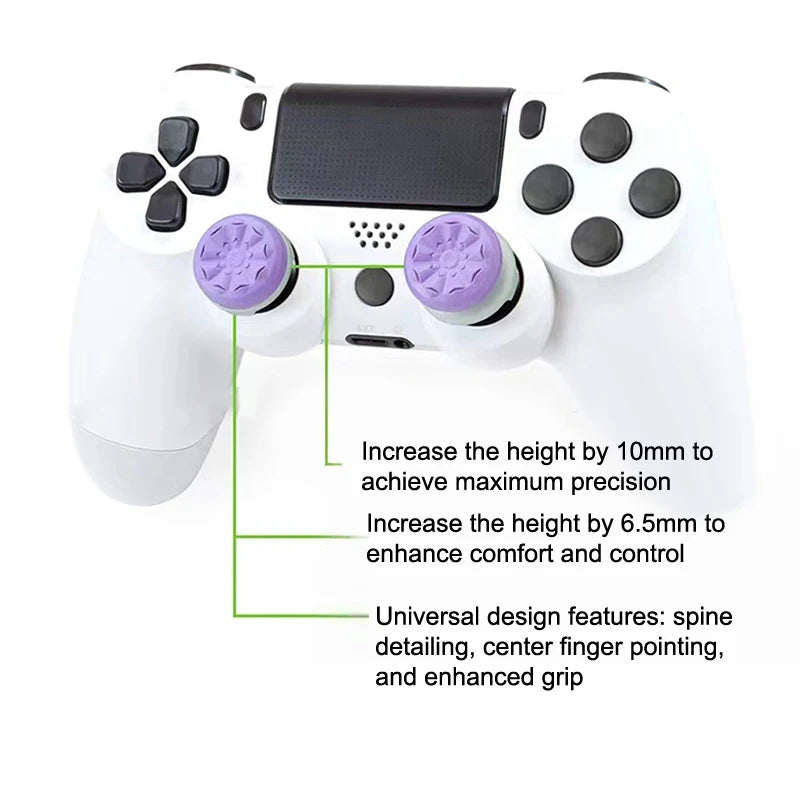 Freek Galaxy FPS For Playstation PS4 High-Rise Analog Stick PS5 Joystick Controller Performance Command Stick Game Silicone Cap