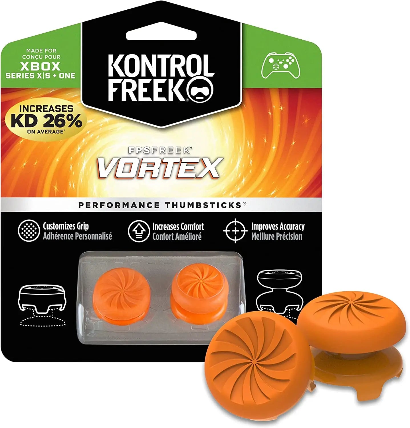 Freek Galaxy Performance Thumb Grip Caps Silicone Analog Stick Protect Non-Slip Cap Cover For Xbox one Series S/X Controller