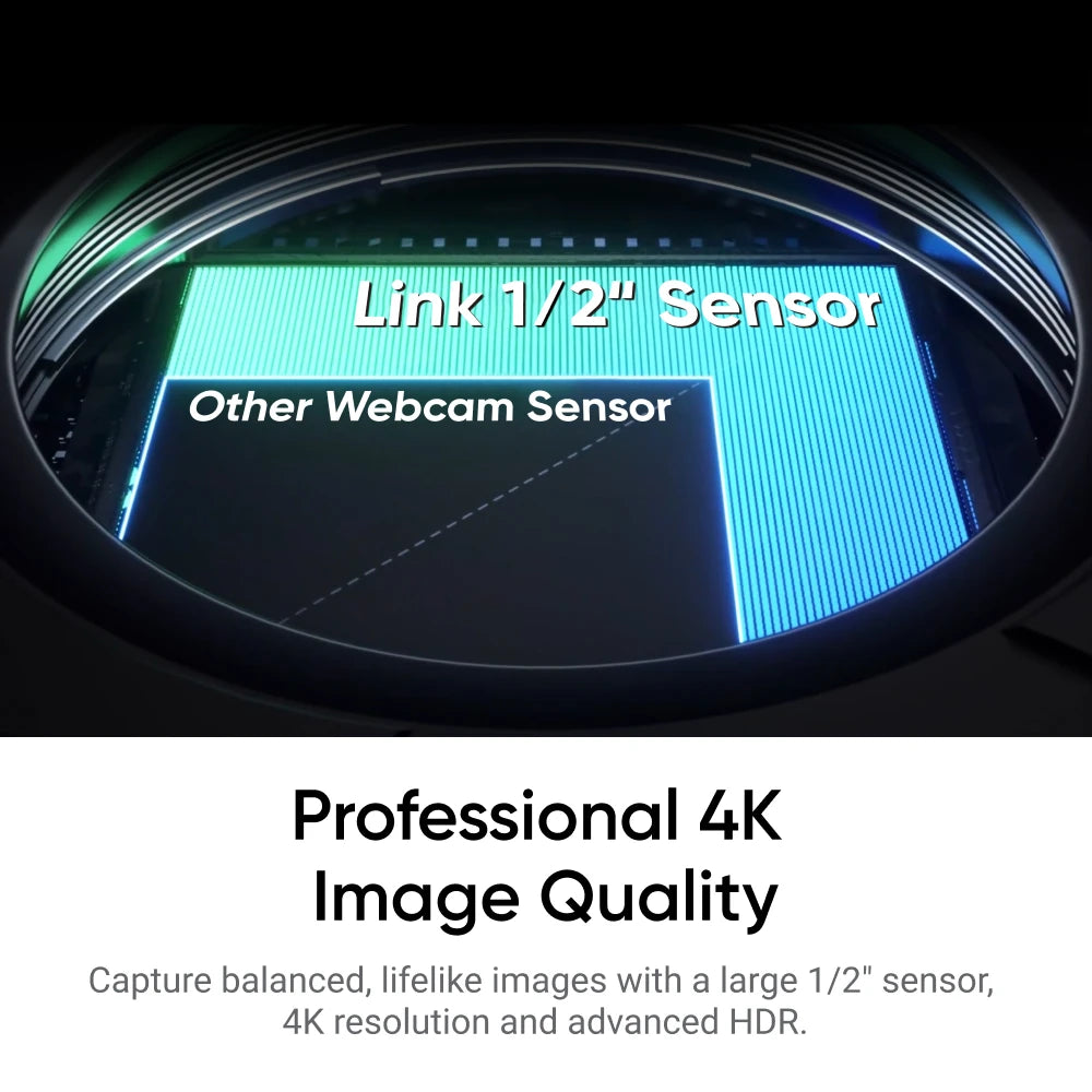 Insta360 Link 2 & Link 2C: AI-Driven 4K Webcam for Pro Streaming, Zoom Calls & Content Creation