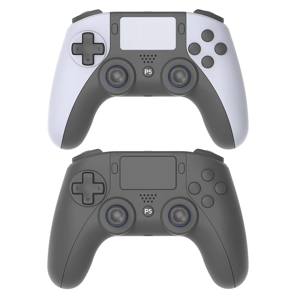 Wireless Gamepad For PS5 PS5 Slim PC Bluetooth4.0 Gaming Controller Dual Vibration Controller 6 Axis Gyro/Turbo Joystick Gamepad
