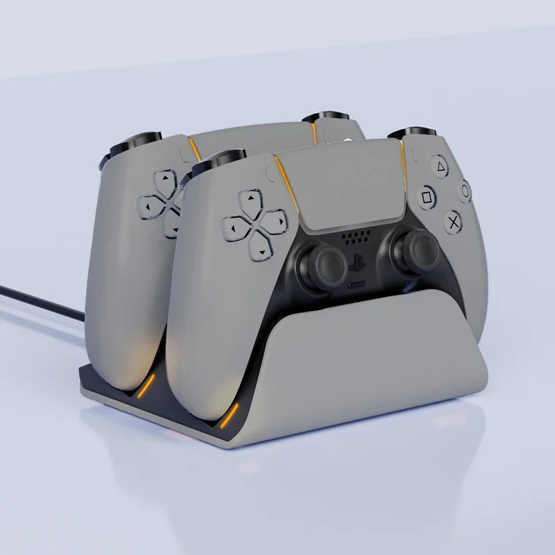 PS5 Controller Charger  Fast Charging Station For PlayStation5 Wireless Game Controllers Charging Stand Accessories