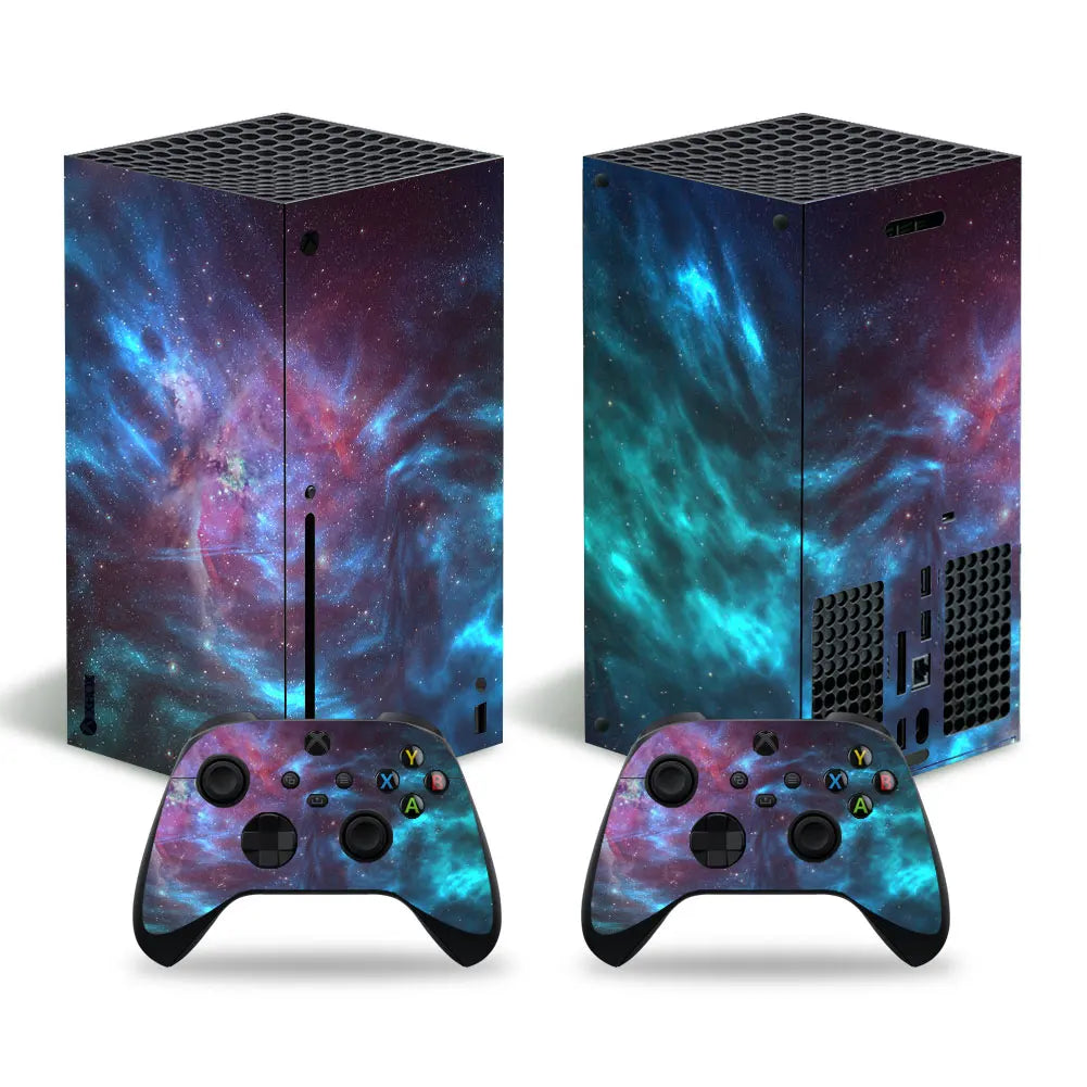 Sticker Cover for Xbox Series X Console Protective Cover Wrap for X box Series X Controller Protective Vinyl Decal