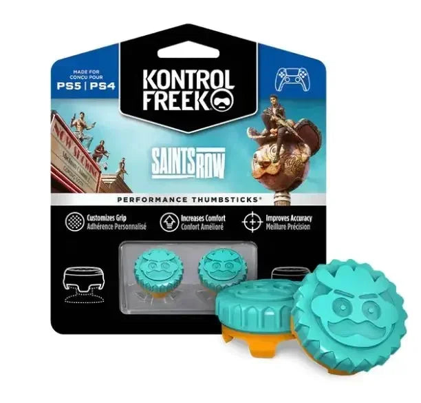 Freek Galaxy thumb grips with high performance for Playstation4 Playstation5 analog joystick controller in medium range shooting