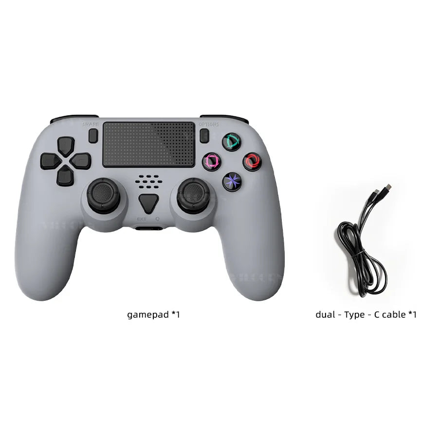 Wireless Gamepad for PS5 Bluetooth-compatible Game Controller for Playstation 5/PS5 Slim/PS5 Pro Joystick with Macro Programming