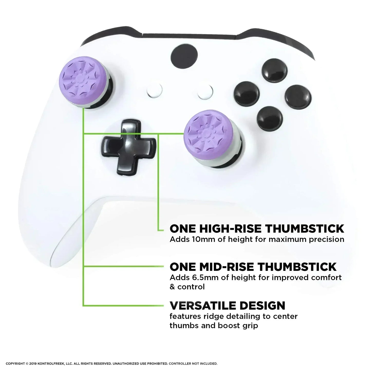 Freek Galaxy Performance Thumb Grip Caps Silicone Analog Stick Protect Non-Slip Cap Cover For Xbox one Series S/X Controller