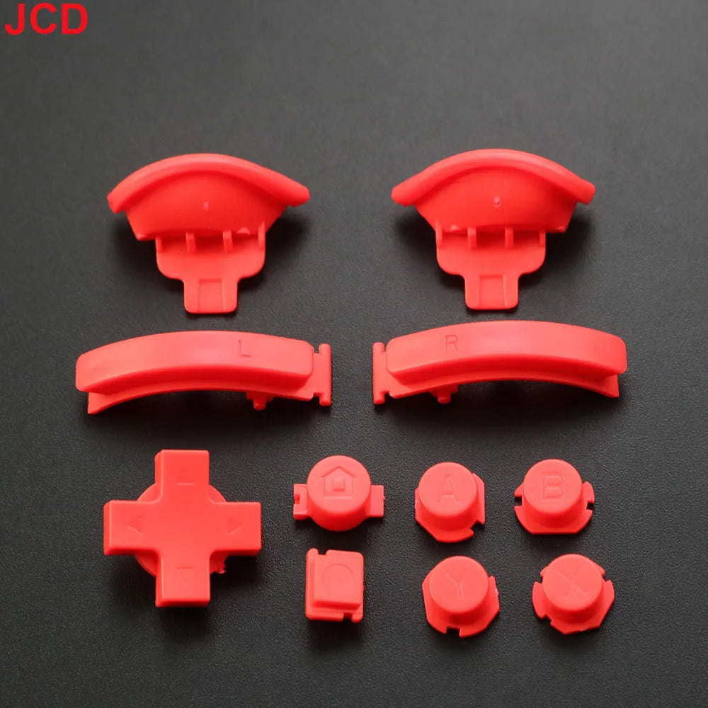 JCD 1set Full Buttons Set For Switch Lite NS Lite Game Console Cross Key Home Button ZL ZR L R Buttons ABXY D Pad Keys Buttons