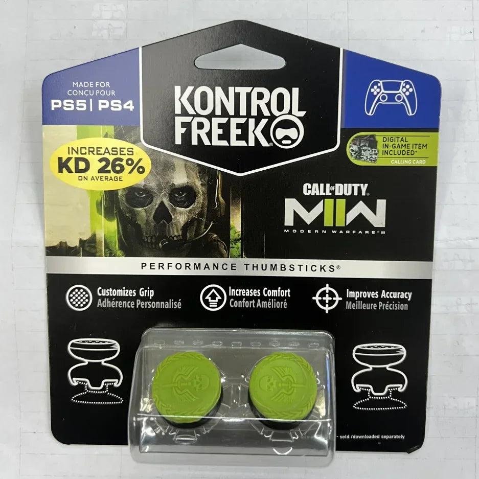 Freek Galaxy thumb grips with high performance for Playstation4 Playstation5 analog joystick controller in medium range shooting