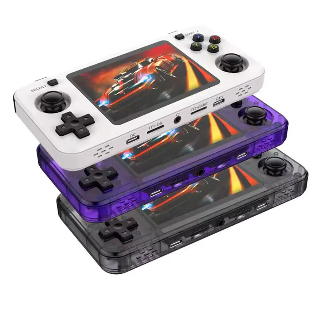 WUDS R36H Retro Handheld Game Console 3.5 inch IPS Screen Open-Source Linux System Classic Game Consoles Portable Gaming System