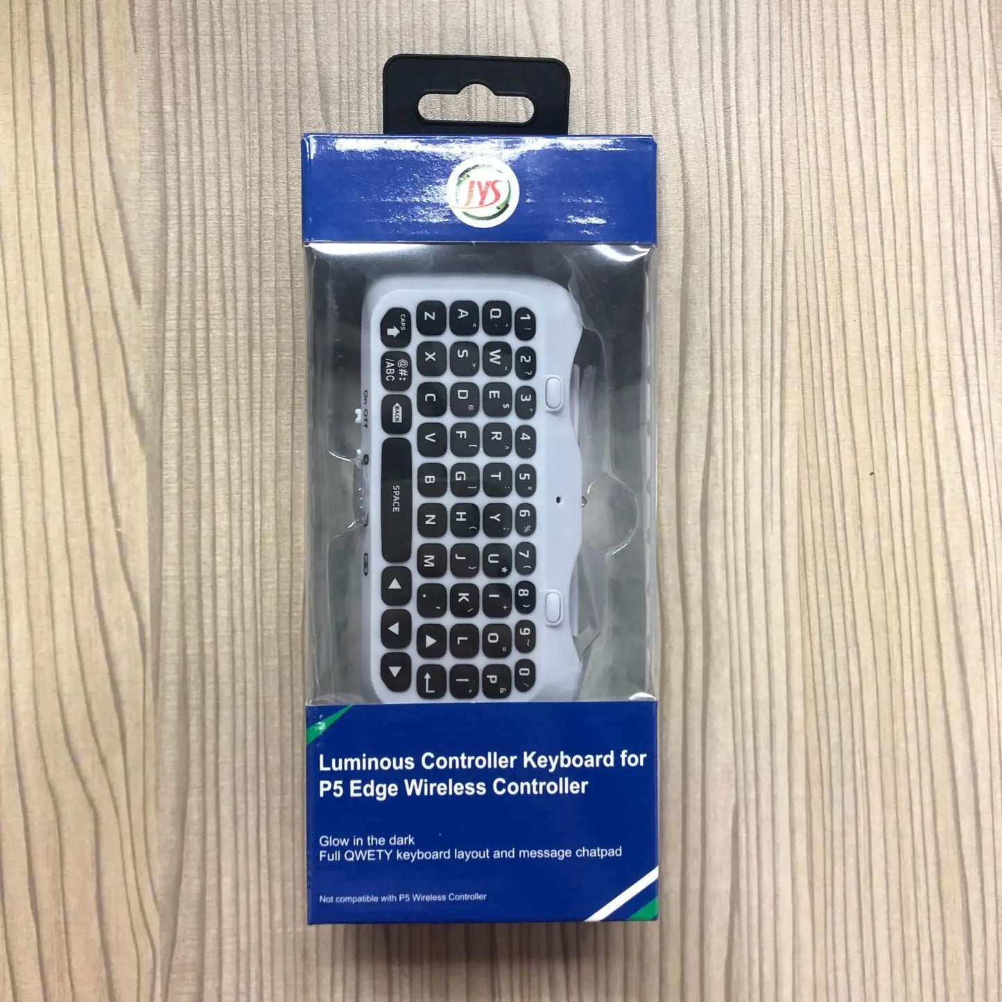 Controller Keyboard Bluetooth-Compatible Wireless Keyboard Green Backlight Built-in Speaker for PS5 Elite Handle