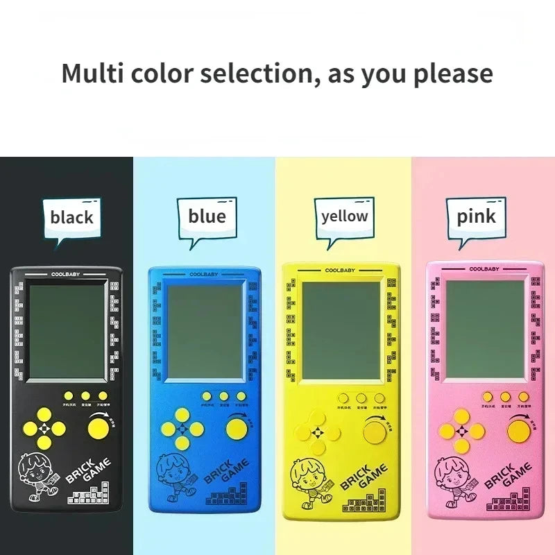 Portable Retro Gaming  Console 4.1 Inch Large Screen Children's Nostalgic Pocket Game Console Kids Game Toys