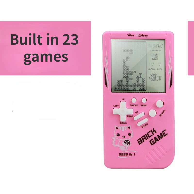 Portable Retro Gaming  Console 4.1 Inch Large Screen Children's Nostalgic Pocket Game Console Kids Game Toys
