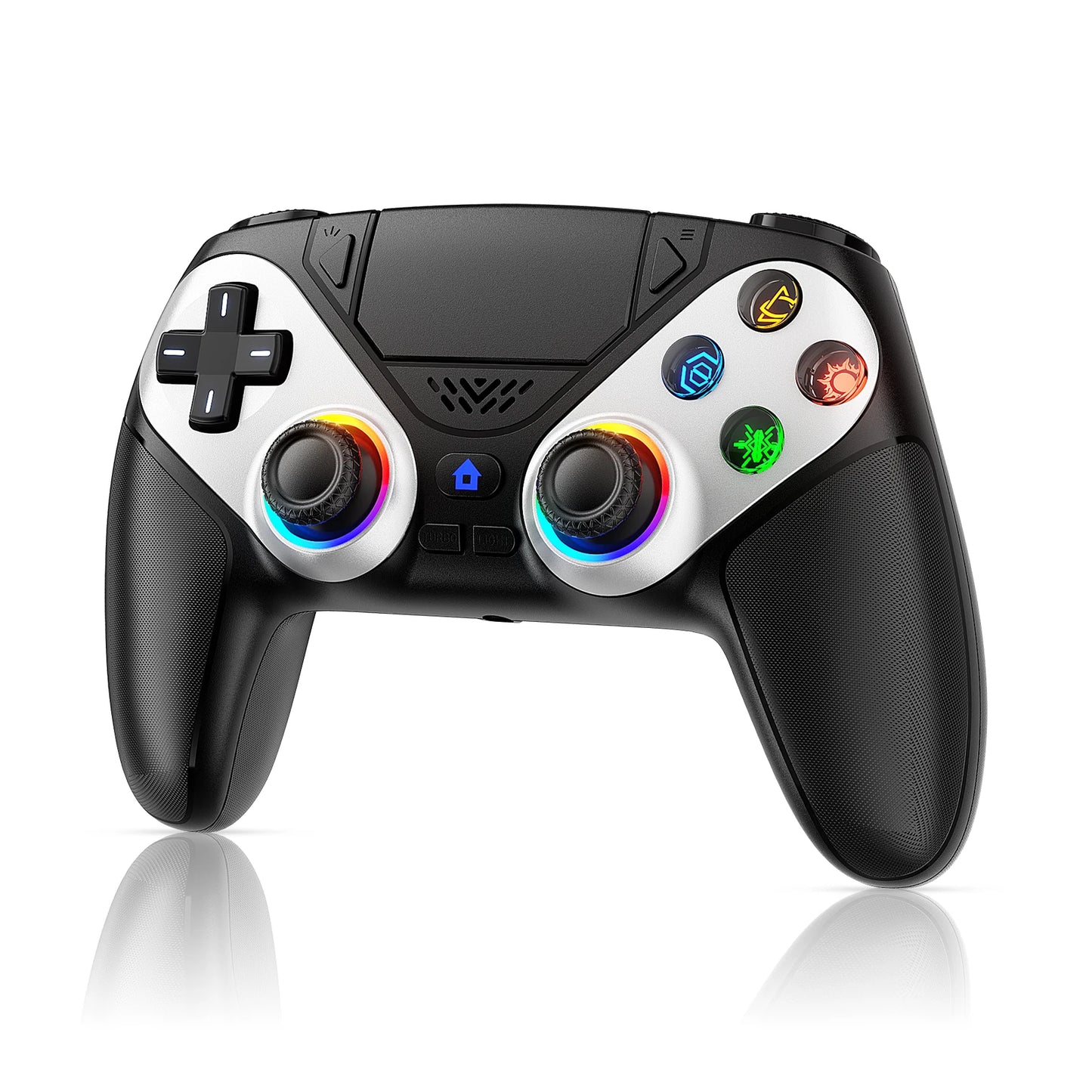 Ps5 Wireless Controller For Ps5 Console Gaming Controller Bluetooth Gamepad With Turbo Dual Sense Vibrate Programming