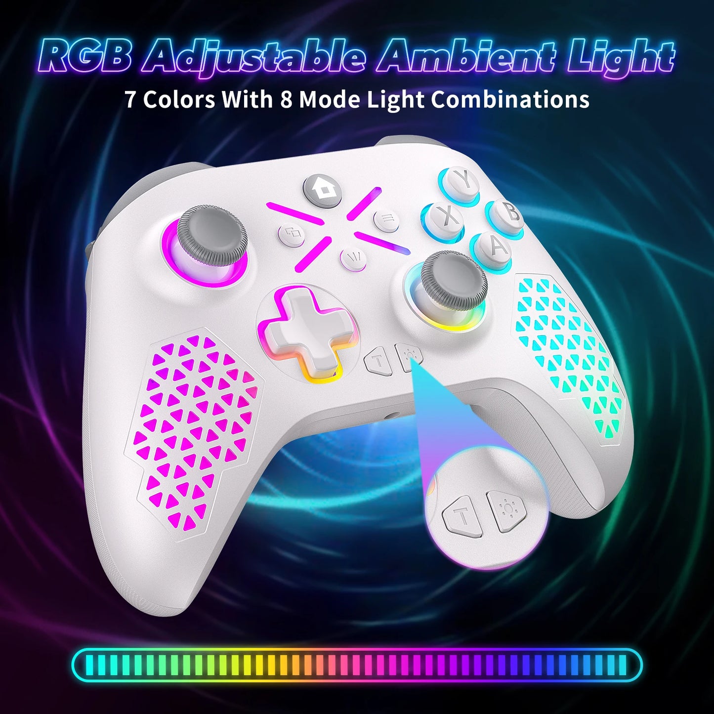 2.4G Wireless Gamepad For Xbox One ,Xbox Seris S ,X Console Window 7 8 10 pc With Dual Vibra/Six Axis Multi Game Controller
