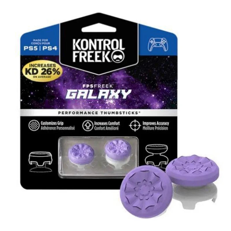 Freek Galaxy FPS For Playstation PS4 High-Rise Analog Stick PS5 Joystick Controller Performance Command Stick Game Silicone Cap