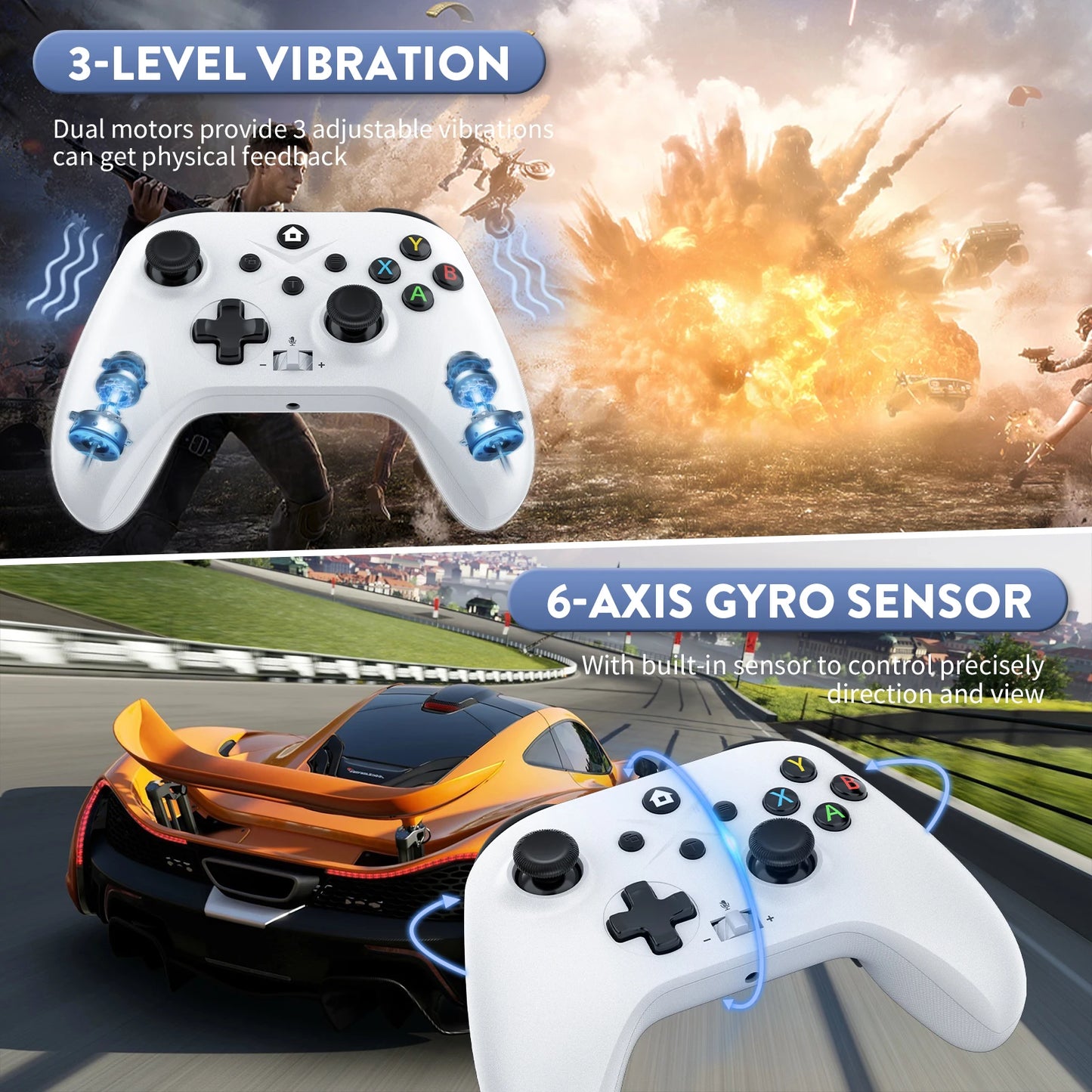 Game Controller For XBOX ONE ,XBOX SERIS S,X Gaming Joystick  2.4G Wireless Controllers Handle PC Control Windows 7/8/10 Gamepad