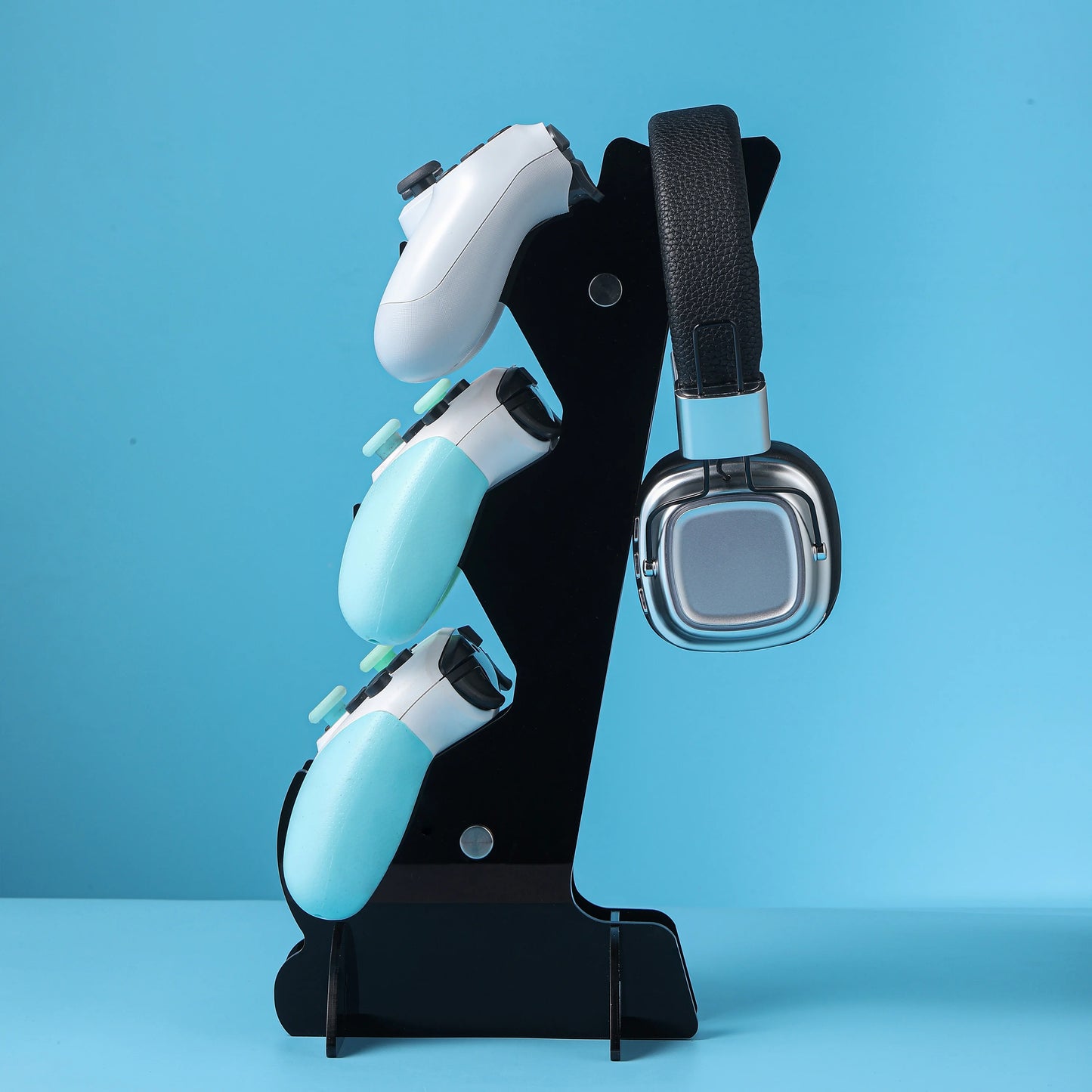 Suitable for PS5/PS4/Xbox/Switch universal controller/headphone three-layer stand