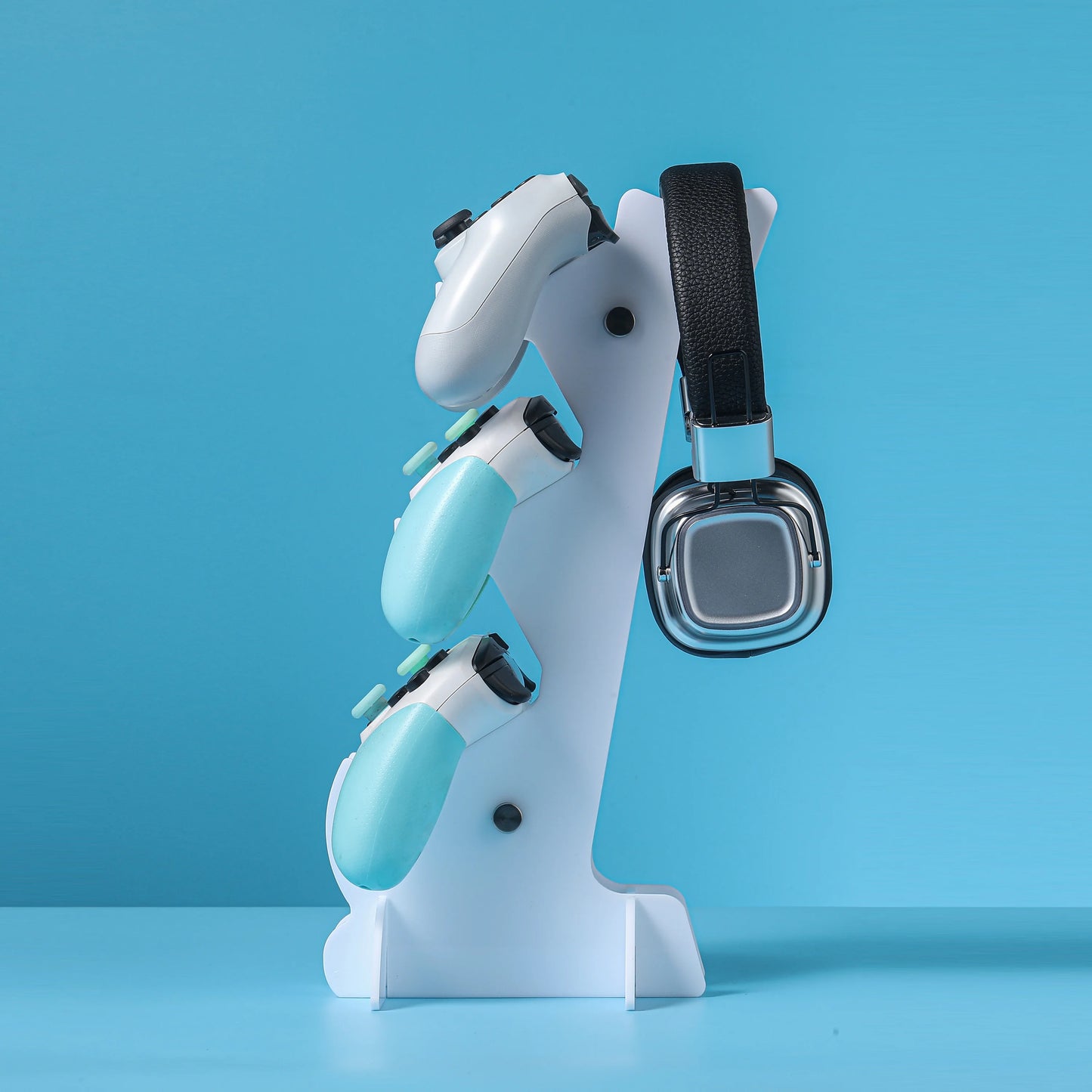 Suitable for PS5/PS4/Xbox/Switch universal controller/headphone three-layer stand