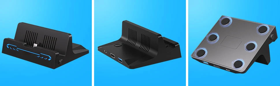 Switch Docking Station For Nintendo Switch OLED/Nintendo Switch Accessories,Portable TV Docking Station with 4K Adapter