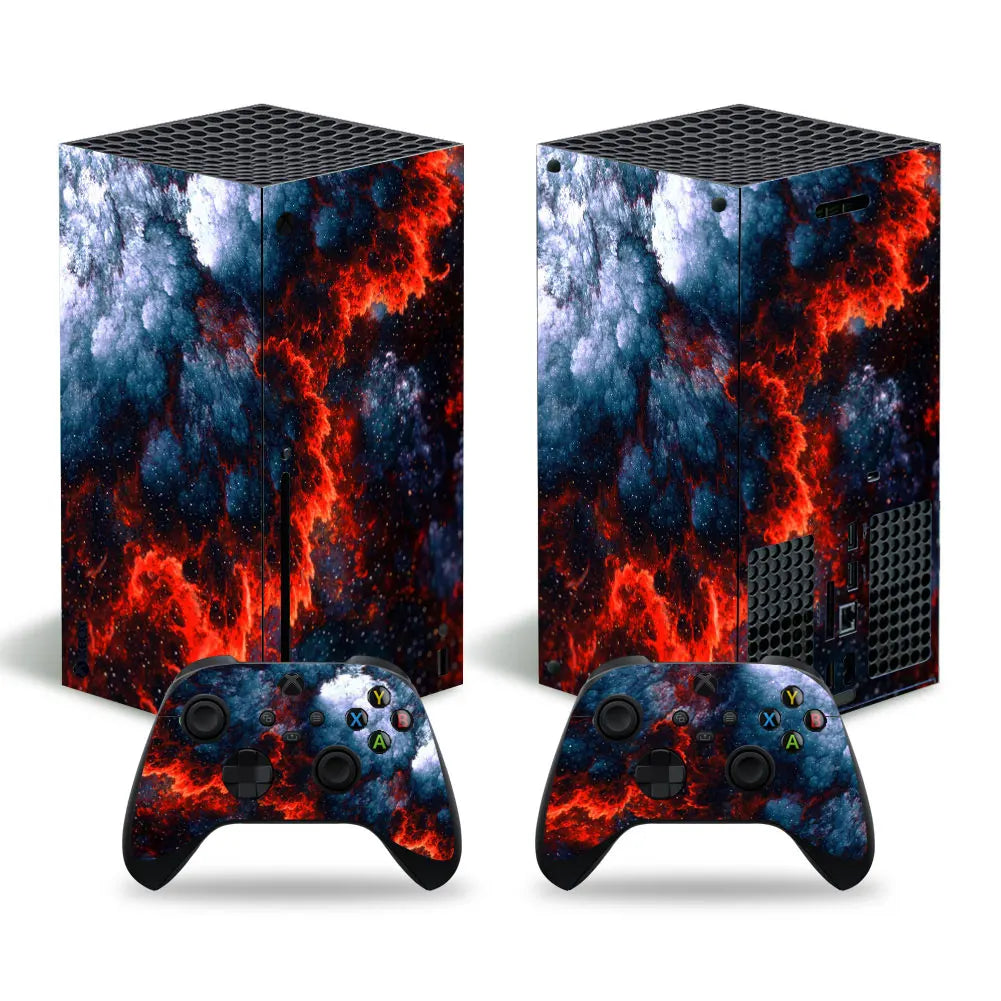 Sticker Cover for Xbox Series X Console Protective Cover Wrap for X box Series X Controller Protective Vinyl Decal