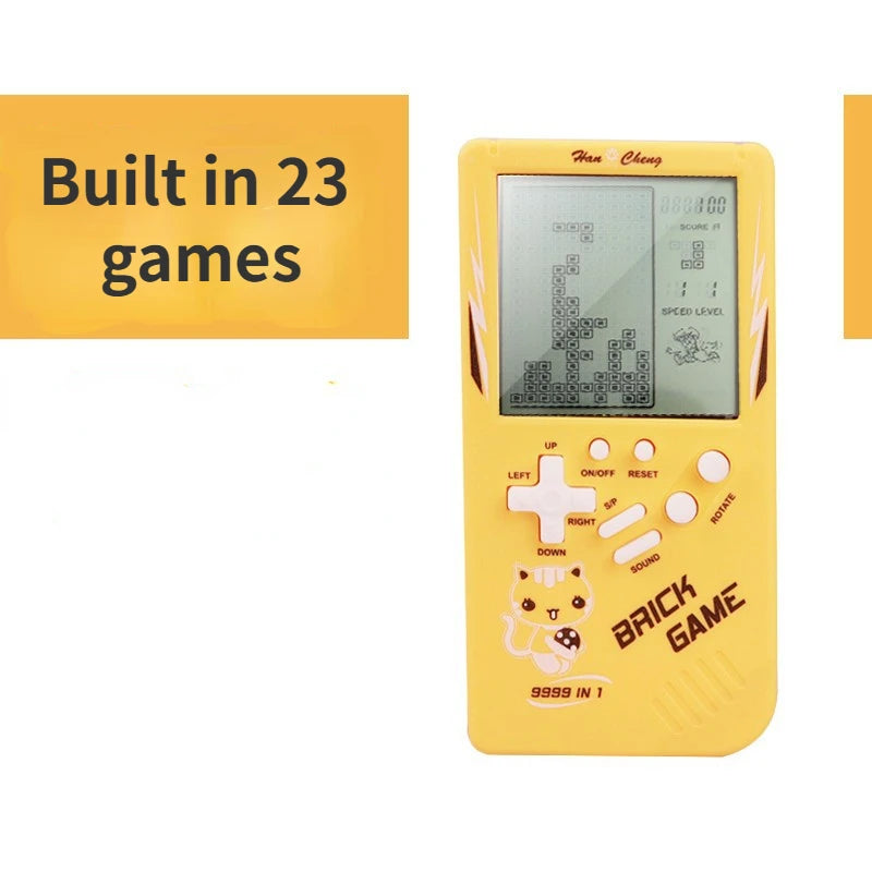 Portable Retro Gaming  Console 4.1 Inch Large Screen Children's Nostalgic Pocket Game Console Kids Game Toys