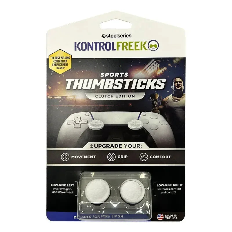 Freek Galaxy thumb grips with high performance for Playstation4 Playstation5 analog joystick controller in medium range shooting