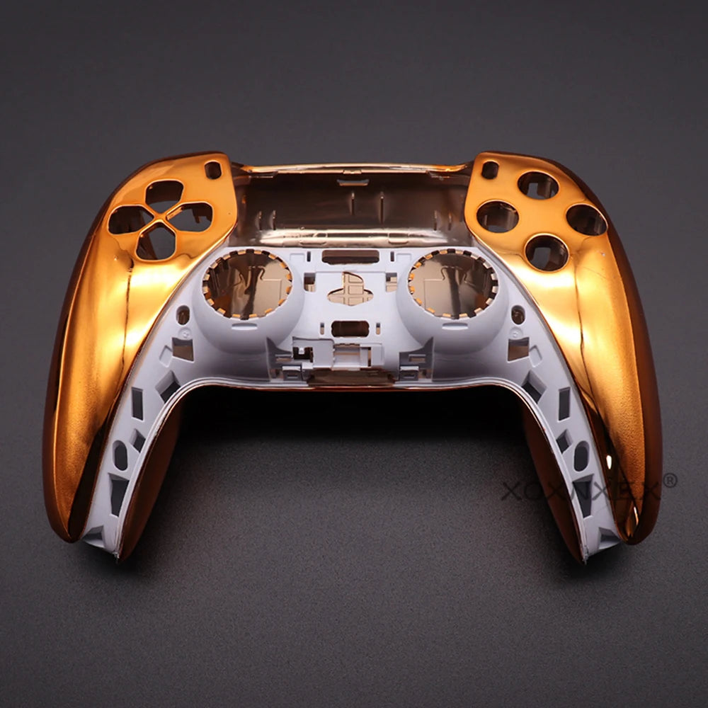 Replace housing of PS5, DIY replace controller housing front and back cover and trim strip of Dualsense5 controller