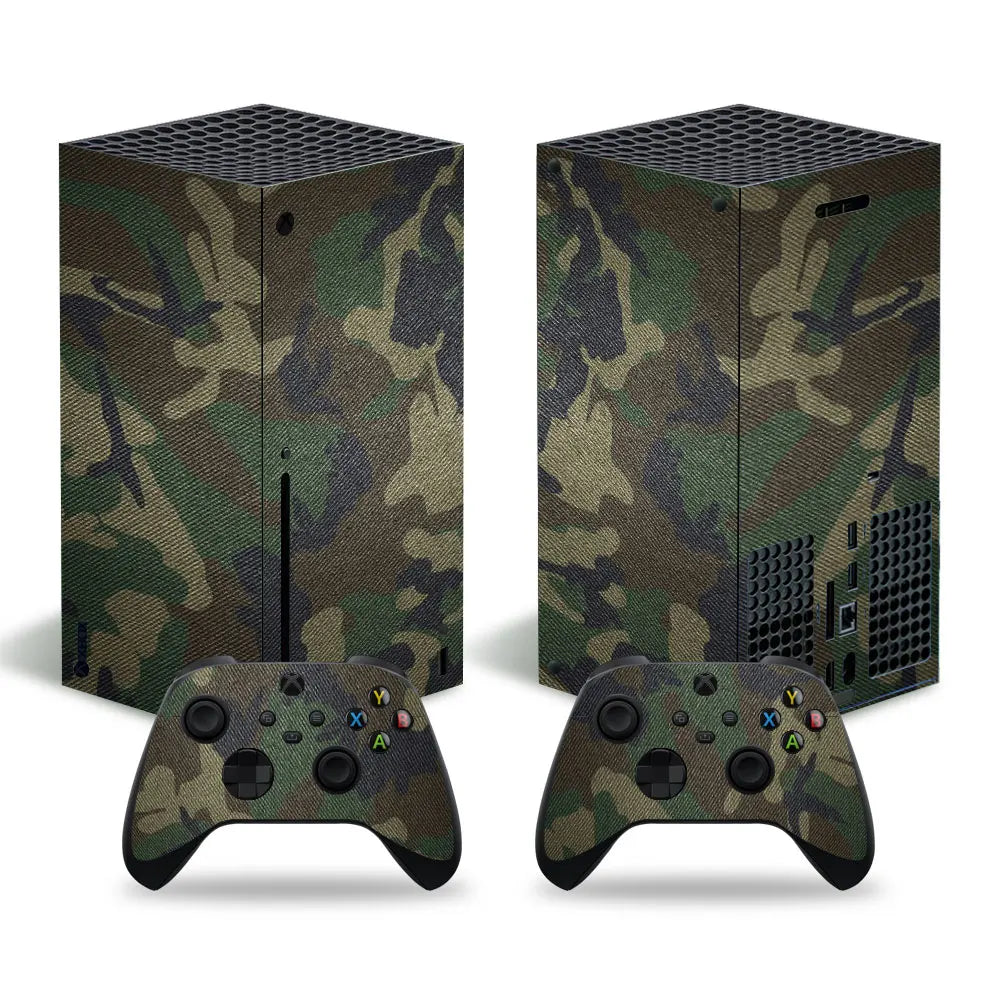 Sticker Cover for Xbox Series X Console Protective Cover Wrap for X box Series X Controller Protective Vinyl Decal