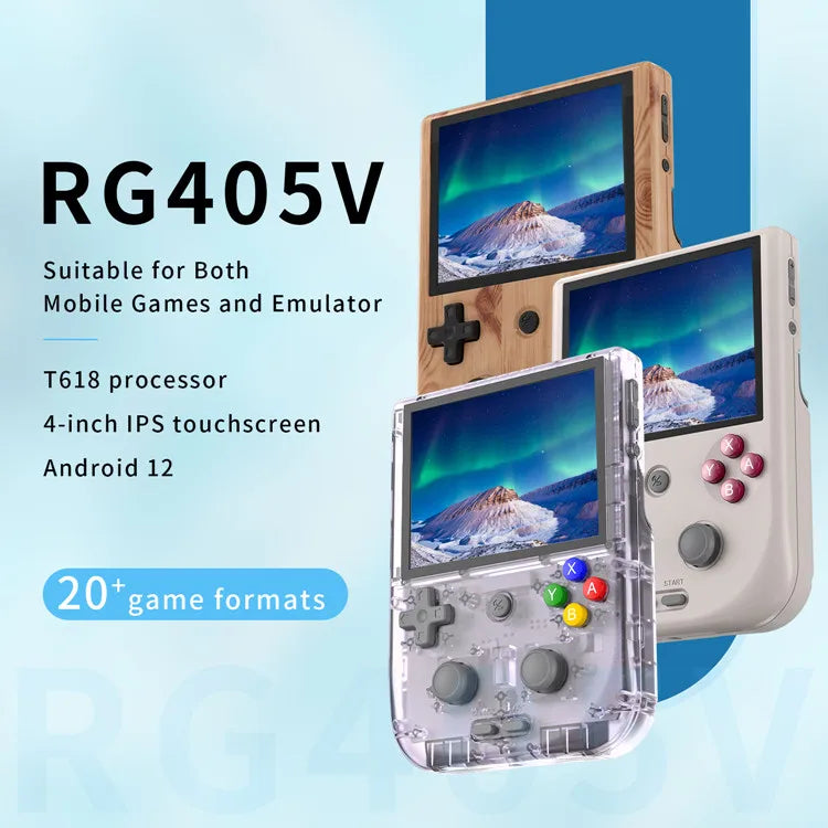 Handheld Game Players RG405V Gaming Machine Console