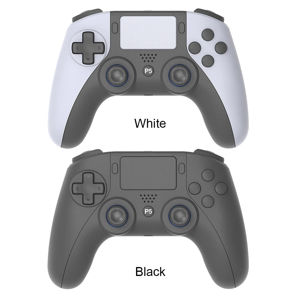 Wireless Gamepad For PS5 PS5 Slim PC Bluetooth4.0 Gaming Controller Dual Vibration Controller 6 Axis Gyro/Turbo Joystick Gamepad