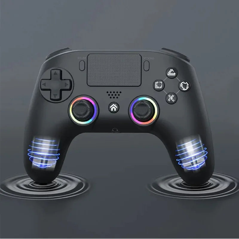 Wireless Game Controller For PS5 RGB Light Vibration Bluetooth Connection Gamepad For PlayStation 5 PS5 Slim Video Game Console