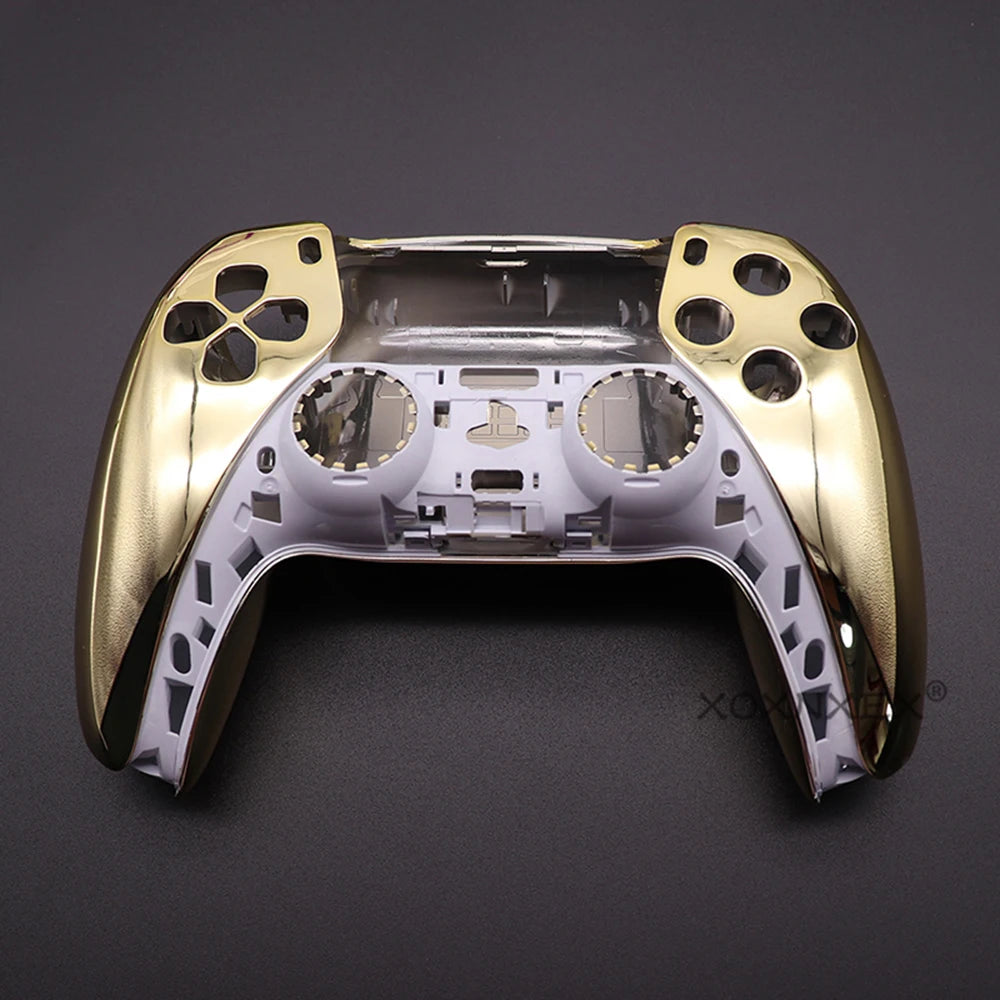 Replace housing of PS5, DIY replace controller housing front and back cover and trim strip of Dualsense5 controller