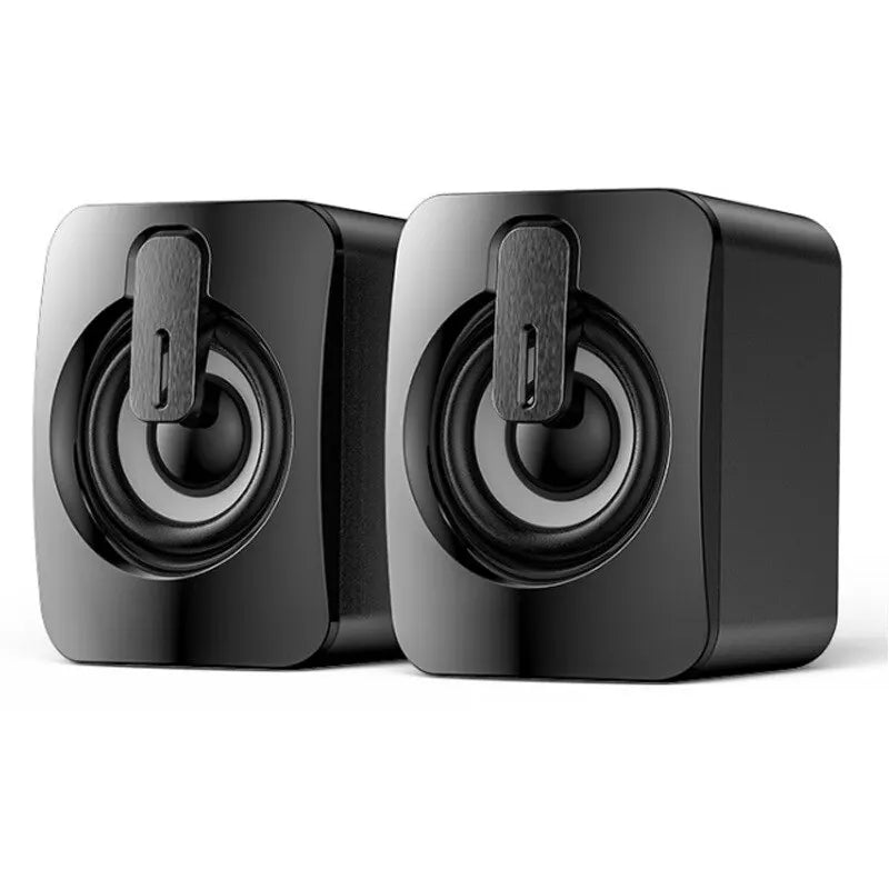 Computer Speakers PC Sound Box HIFI Stereo Microphone USB Wired Caixa De Som with LED Light For Desktop Computer & PC Laptops