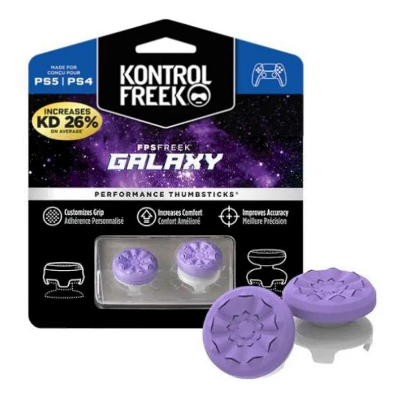 Freek Galaxy FPS For Playstation PS4 High-Rise Analog Stick PS5 Joystick Controller Performance Command Stick Game Silicone Cap