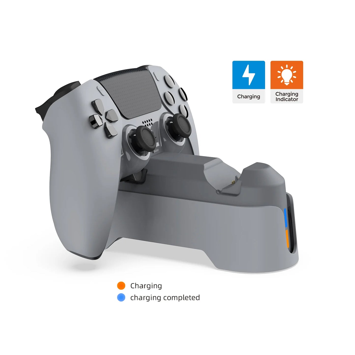 PS5/PS5slim Optical Drive Digital Edition Wireless Gamepad Two-charger P5 Game Controller Fast Charger dock