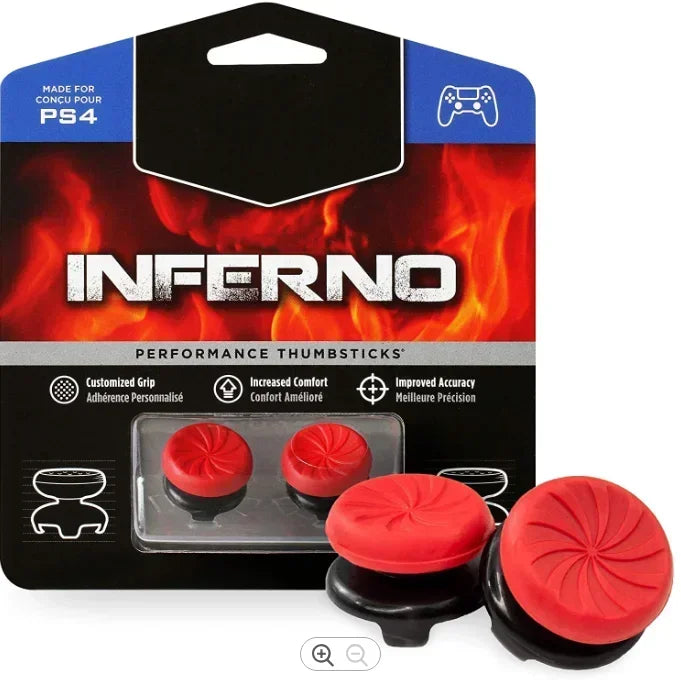 Freek Galaxy thumb grips with high performance for Playstation4 Playstation5 analog joystick controller in medium range shooting