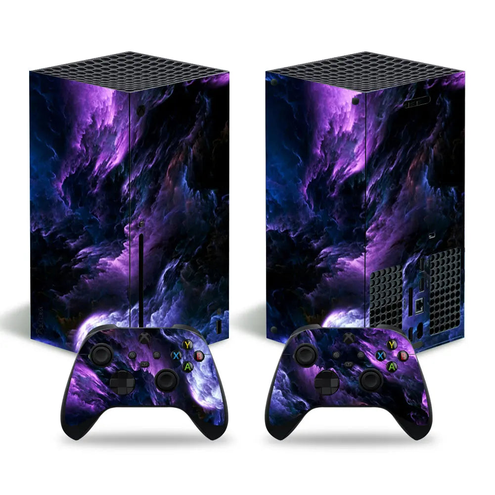 Sticker Cover for Xbox Series X Console Protective Cover Wrap for X box Series X Controller Protective Vinyl Decal