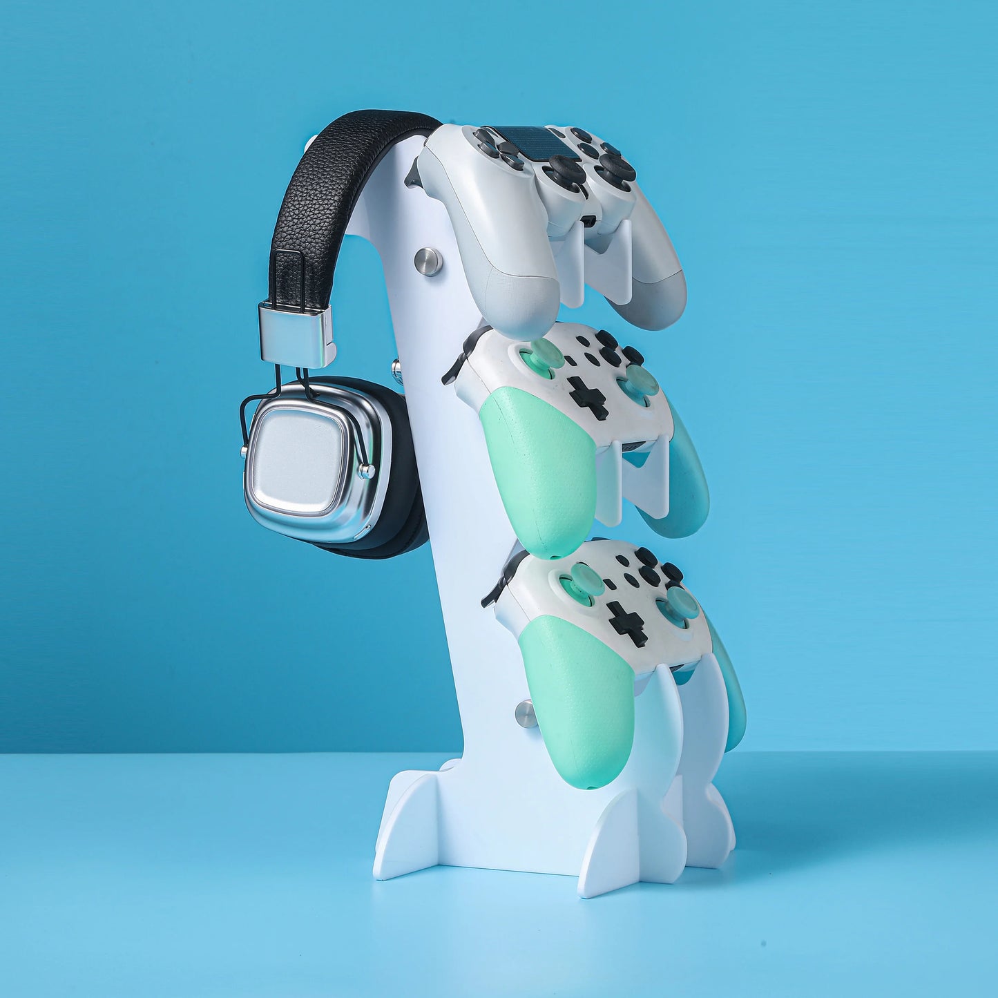 Suitable for PS5/PS4/Xbox/Switch universal controller/headphone three-layer stand