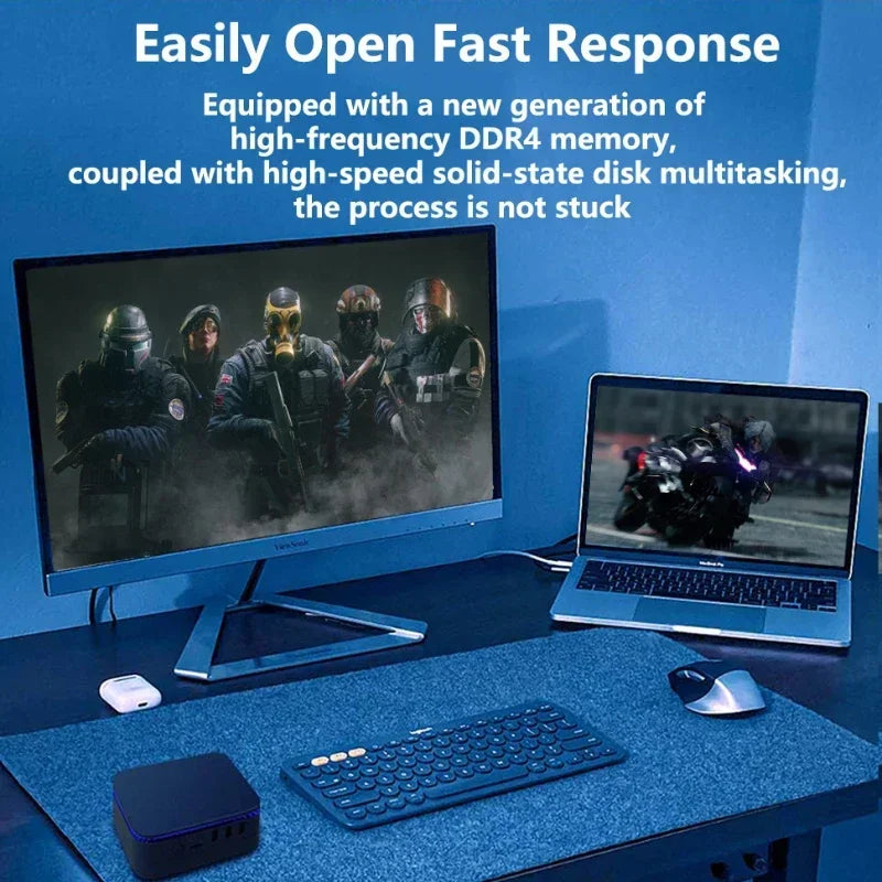 Ultimate Gaming Console - 99999+GAME 8G Windows 11 2TB System For PS2 PS3 WII SS GAMECUBE Sega Saturn Retro Intel Game Box