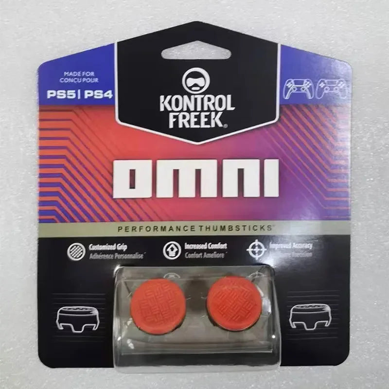 Freek Galaxy thumb grips with high performance for Playstation4 Playstation5 analog joystick controller in medium range shooting