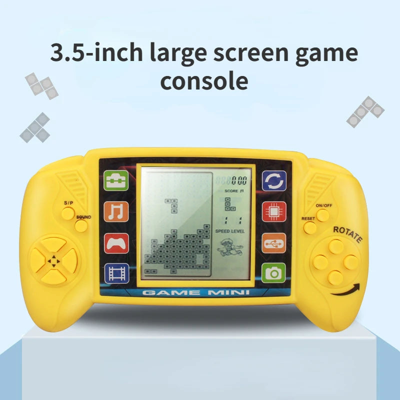 Portable Retro Gaming  Console 4.1 Inch Large Screen Children's Nostalgic Pocket Game Console Kids Game Toys