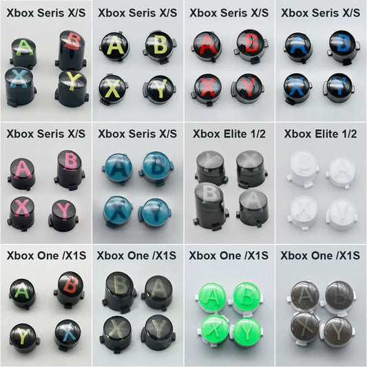 For XBOX Series X S Wireless Controller Replacement ABXY Button kit For Xbox One S X1S Elite 1 2 Gamepad Buttton Set Accessories