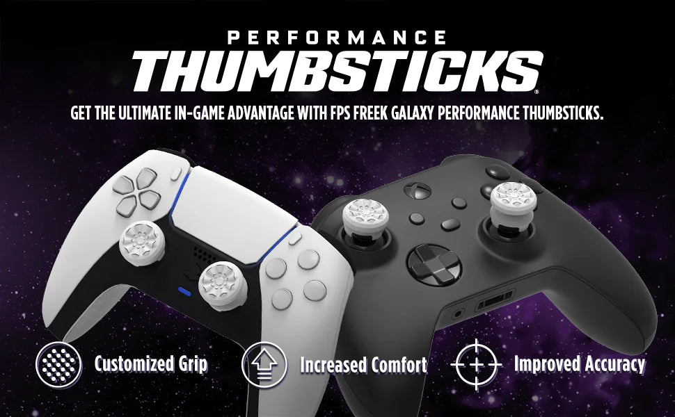 Freek Galaxy Performance Thumb Grip Caps Silicone Analog Stick Protect Non-Slip Cap Cover For Xbox one Series S/X Controller