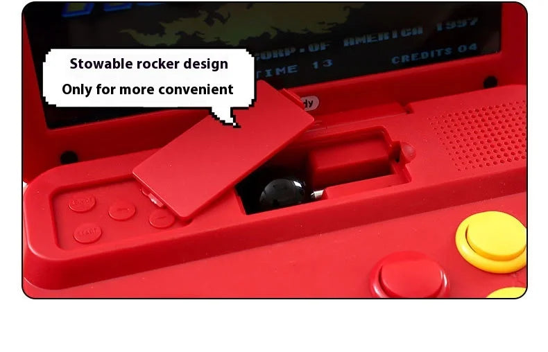 A13 10-inch Arcade Game Console Large Screen Dual Joystick Retro Desktop Gaming Machine for Home Use Handheld Game Player