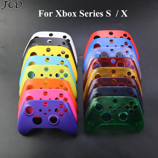 JCD For Xbox Series S Front Shell Replacement Upper Top Housing Shell Faceplate Cover For Xbox Series X Controller