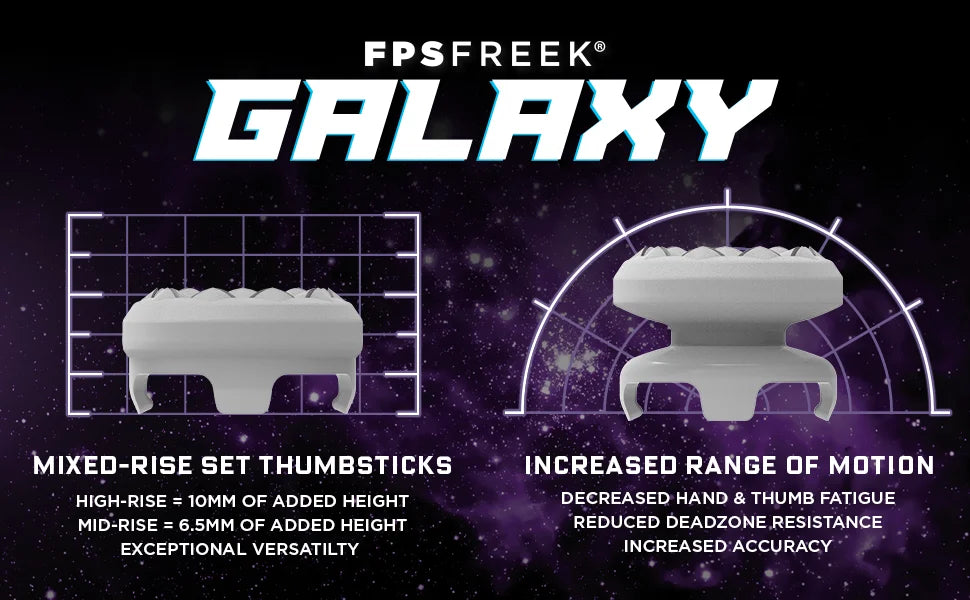 Freek Galaxy Performance Thumb Grip Caps Silicone Analog Stick Protect Non-Slip Cap Cover For Xbox one Series S/X Controller