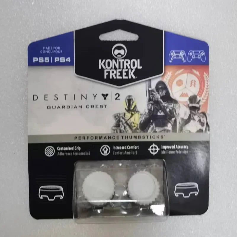 Freek Galaxy thumb grips with high performance for Playstation4 Playstation5 analog joystick controller in medium range shooting